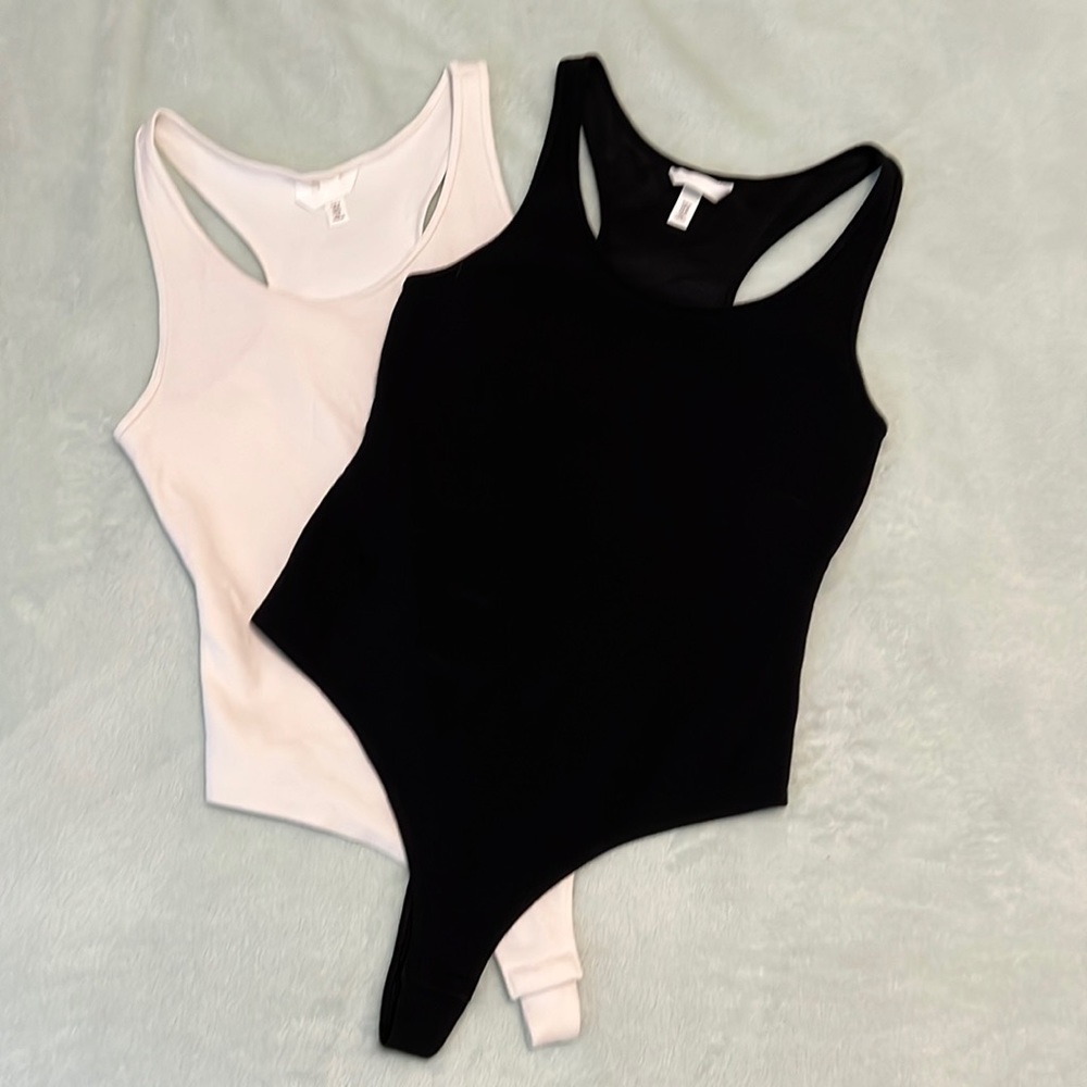 H&M bodysuit TankTops🤍🖤